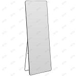 Зеркало напольное  160*50  мод. L2BLACK (D4-160-BLACK) (ВИ)